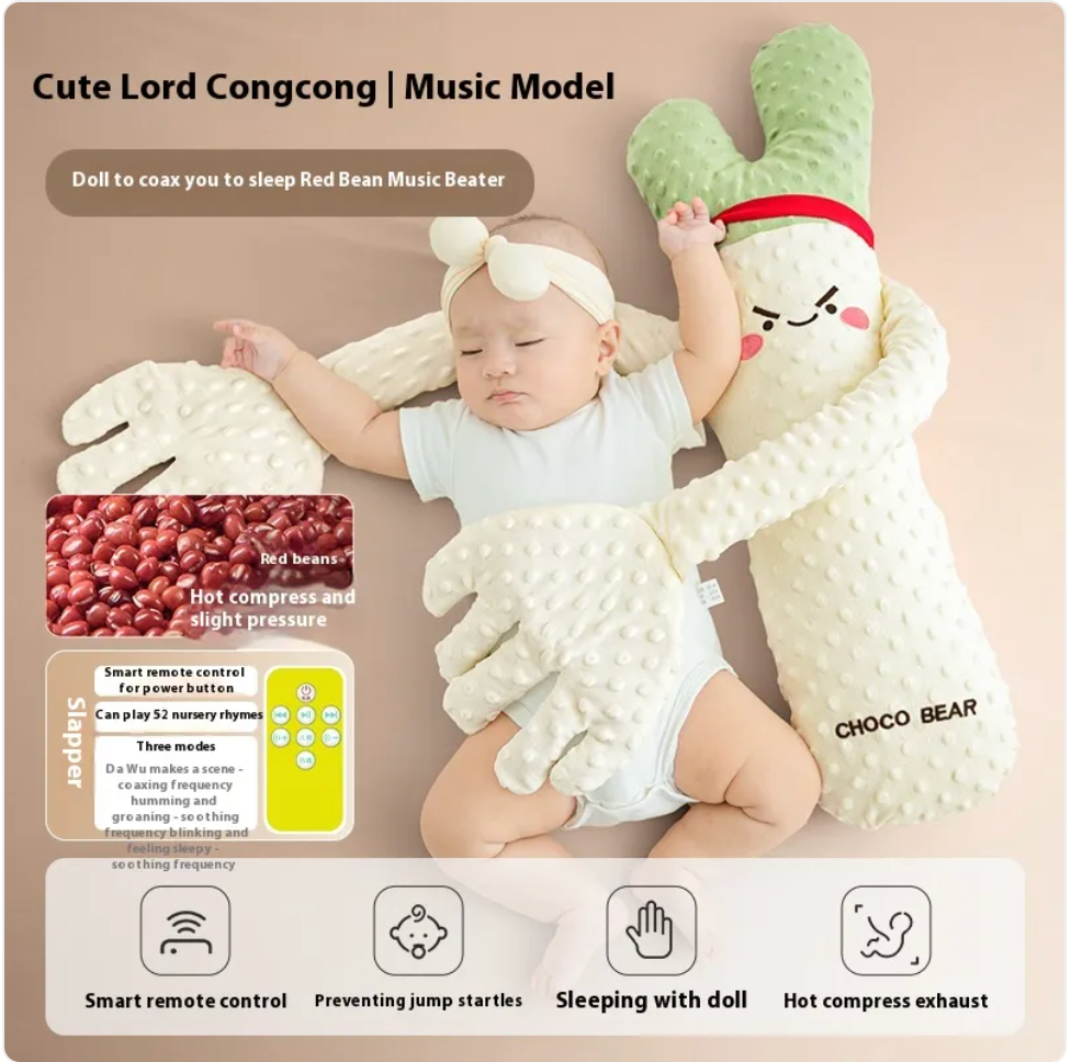 Baby Soothing Palm Plush Sleep Aid