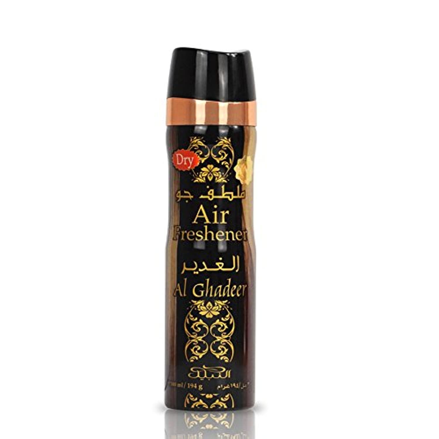 Al Ghadeer (Αποσμητικό χώρου) 300ml (10 oz) | Συλλογή Heritage I Ανατολίτικο-Ξυλώδες Σπρέι I Με Νότες: Λευκός Μόσχος Κεχριμπάρι Βρύα δρυός Βέτιβερ Δέρμα Σανταλόξυλο Νότες Κεχριμπαριού | από Nabeel Perfumes