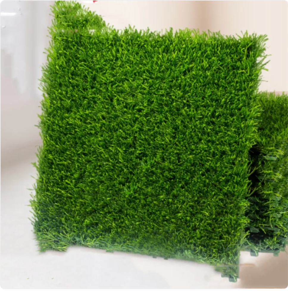 Artificial Grass Lawn Carpet Tiles | Outdoor & Pet-Friendly
