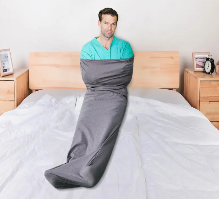 SleepPod : Couverture lestée portable