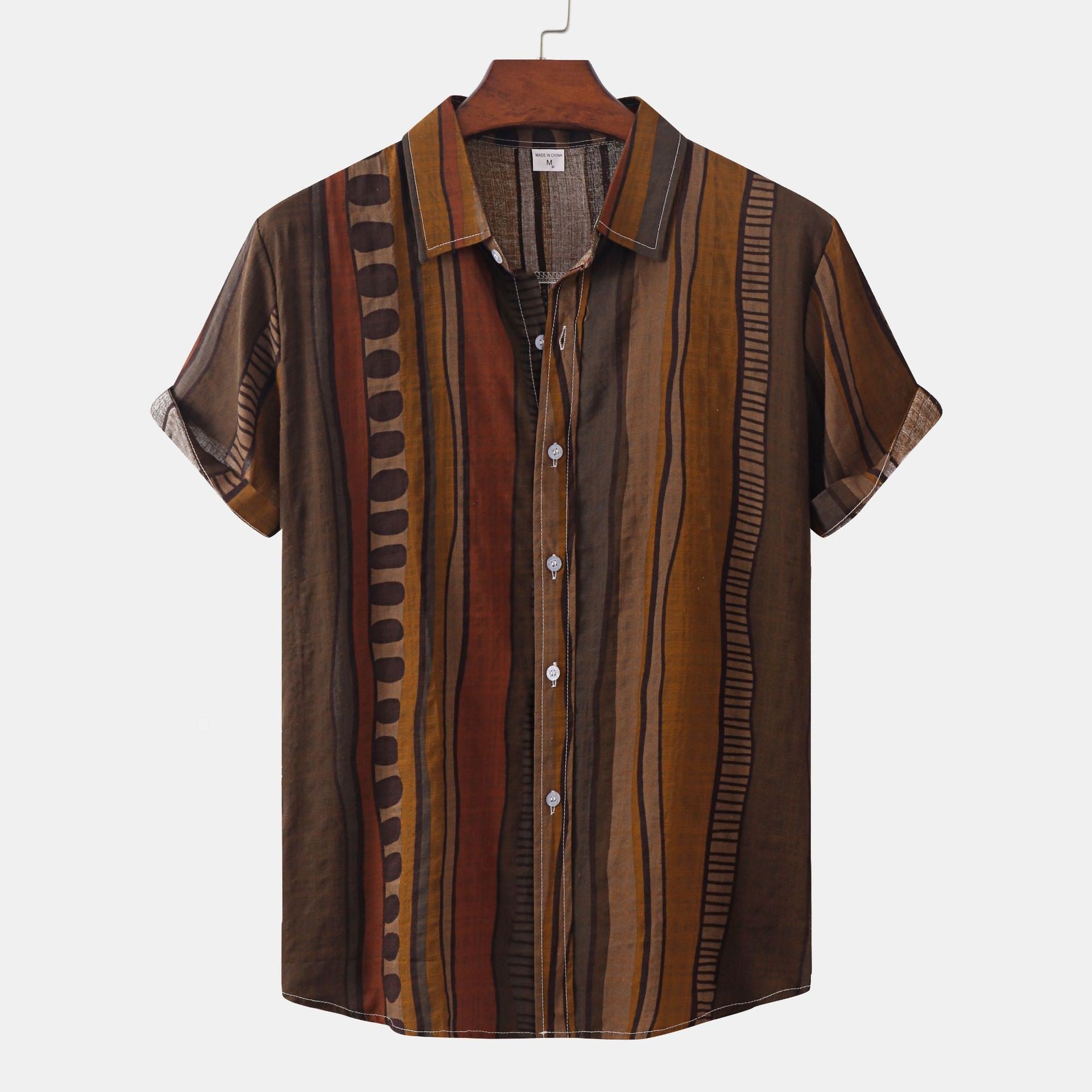 Men's Floral Short Sleeve Shirt - Summer 2022 Style