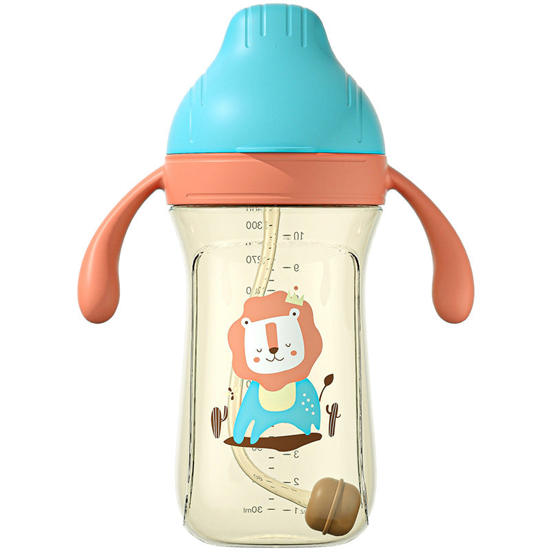 Dual-purpose Baby Bottle with Anti-flatulence Straw Cup