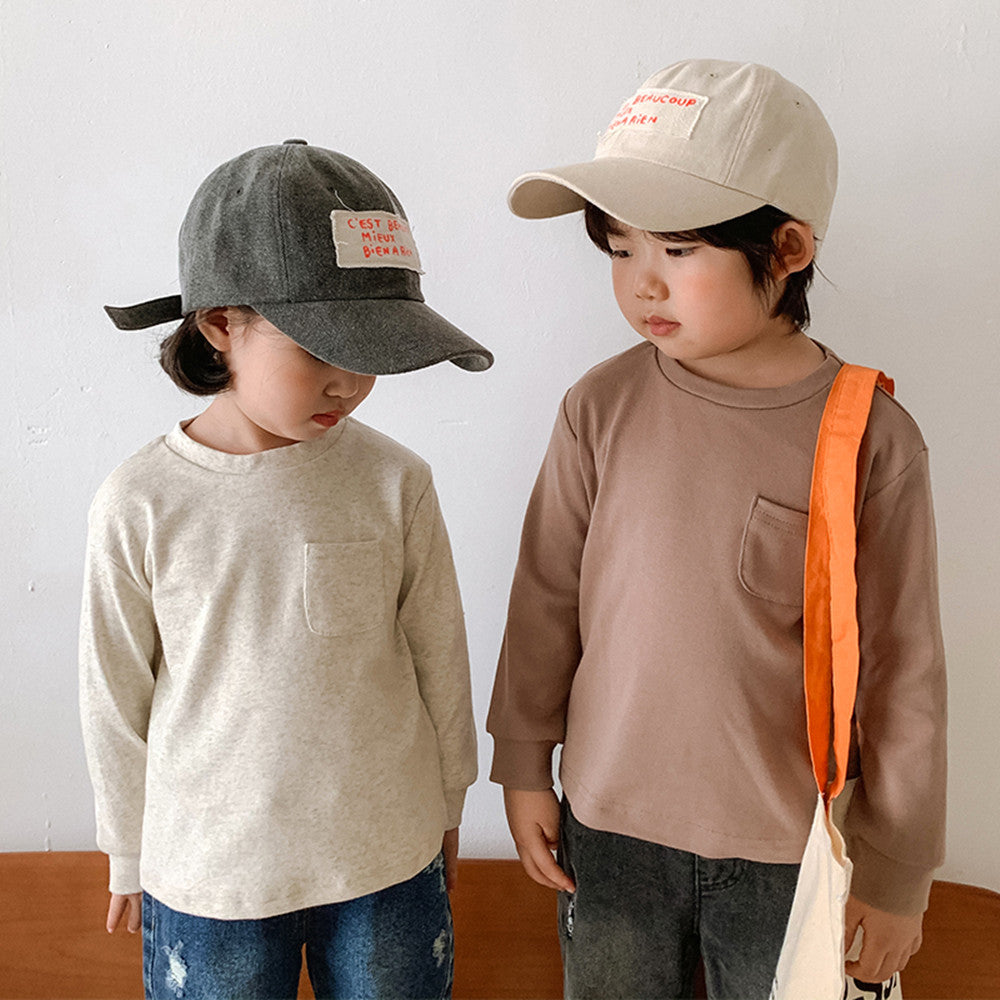 Boys' and Girls' Striped Long Sleeve T-Shirt
