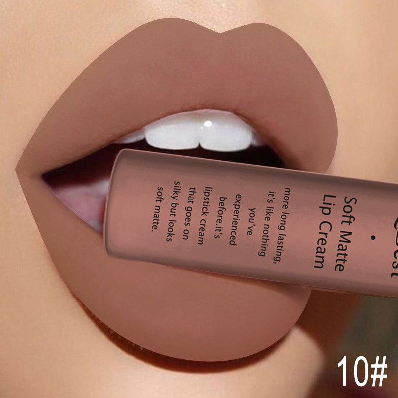 Matte Non-Stick Liquid Lipstick - Long-Lasting Gloss