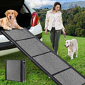 HABUTWAY Rampe extra large pour chien pour voiture - 113 kg de capacité 170 x 50 cm Rampe portable pour animaux de compagnie pour grands chiens Rampe pliable antidérapante pour chiens moyens et grands pour monter dans la voiture, le SUV ou le camion.