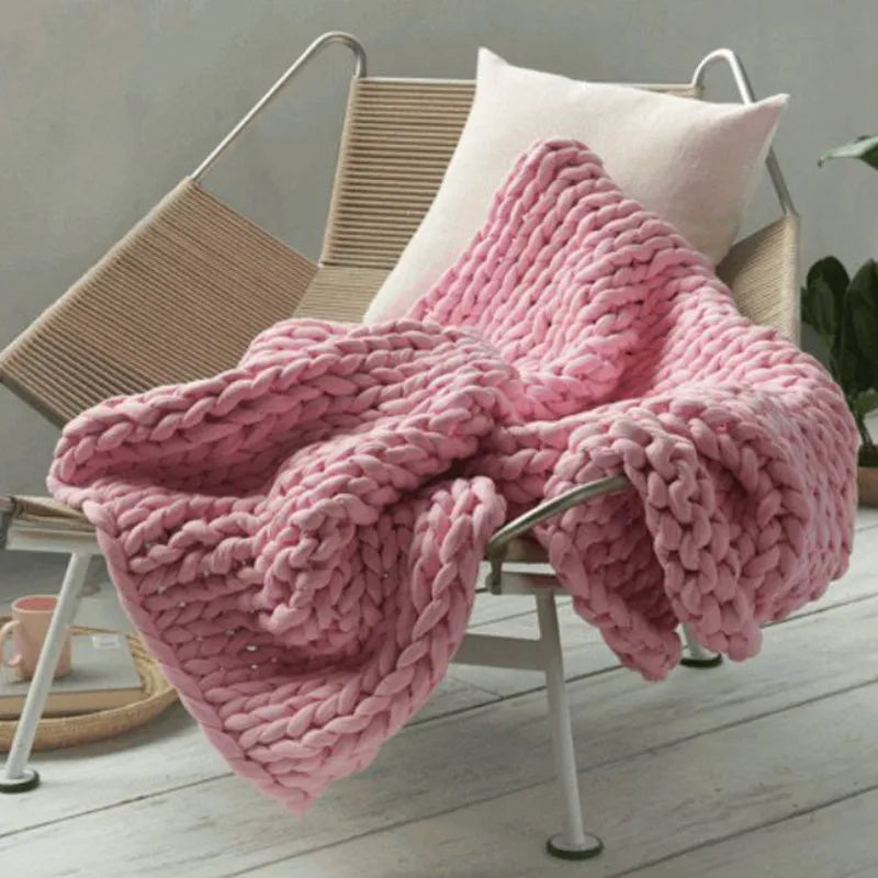 Couverture lestée tissée à la main