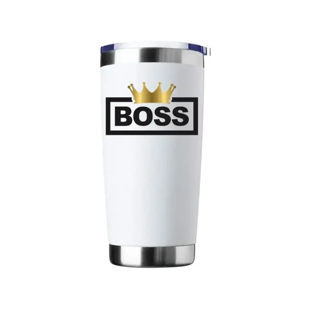 Boss Crown Gobelet Isotherme en Acier Inoxydable 20 oz