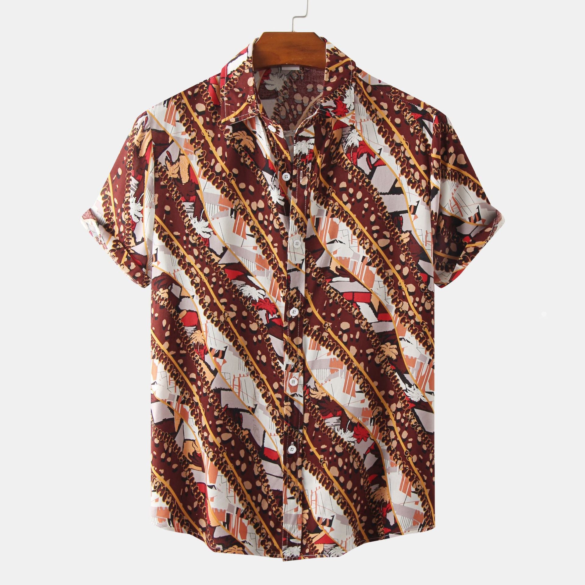 Men's Floral Short Sleeve Shirt - Summer 2022 Collection