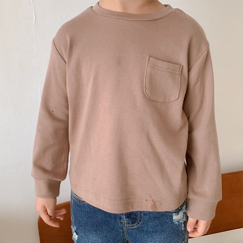 Boys' and Girls' Striped Long Sleeve T-Shirt