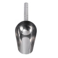 POPETPOP Dog Food Scooper Stainless Steel Scoops for Dry Goods ice Scooper for ice Maker Dog Food Measuring Cup Dog Food Scoop 2 Cup cat Food Scoop pet ice Spoon Feed The cat Metal