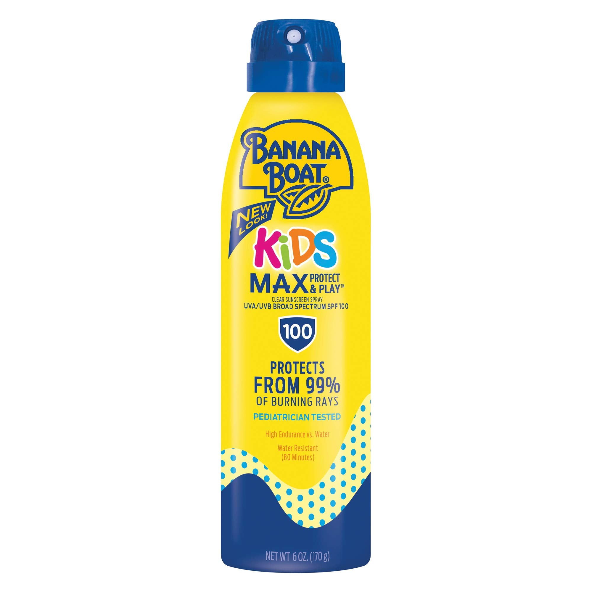 Banana Boat Kids MAX Protect & Play Αντηλιακό Σπρέι SPF 100 170g | Διάφανο Αντηλιακό Σπρέι Παιδικό Αντηλιακό Σπρέι Παιδικό Αντηλιακό Σπρέι Παιδικό Αντηλιακό Σπρέι Παιδικό Αντηλιακό SPF 100 170g