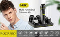 14-in-1 Waterproof Beard and Hair Grooming Kit