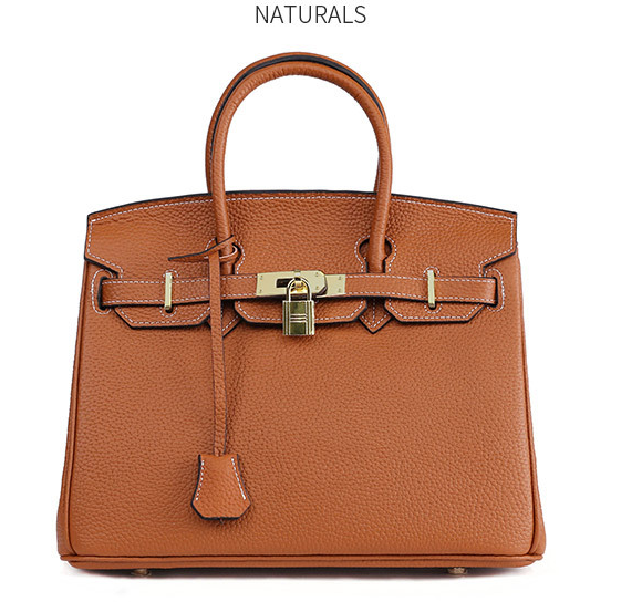 Sac platine en cuir de vachette première couche pour femme