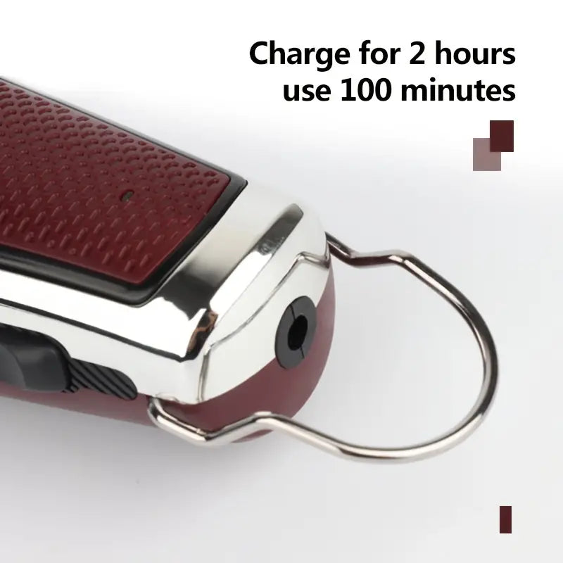 Cordless Hair Clipper and Beard Trimmer with T-Blade