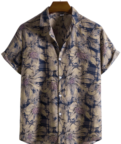 Men's Hawaiian Short Sleeve Casual Shirt Collection