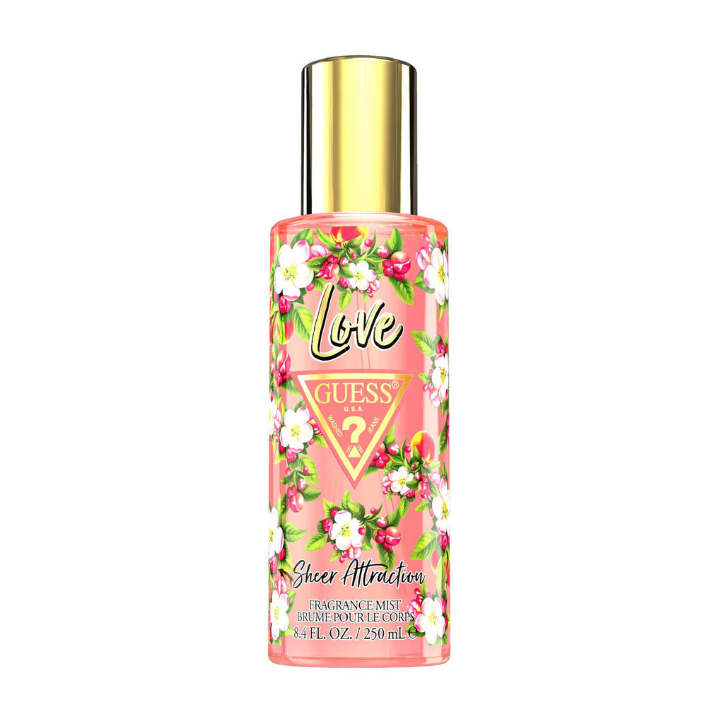 GUESS Love Sheer Attraction Fragrance Mist 8.4 Fl Oz