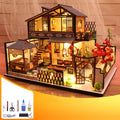 Handmade Wooden Music Box Music Box Sky City