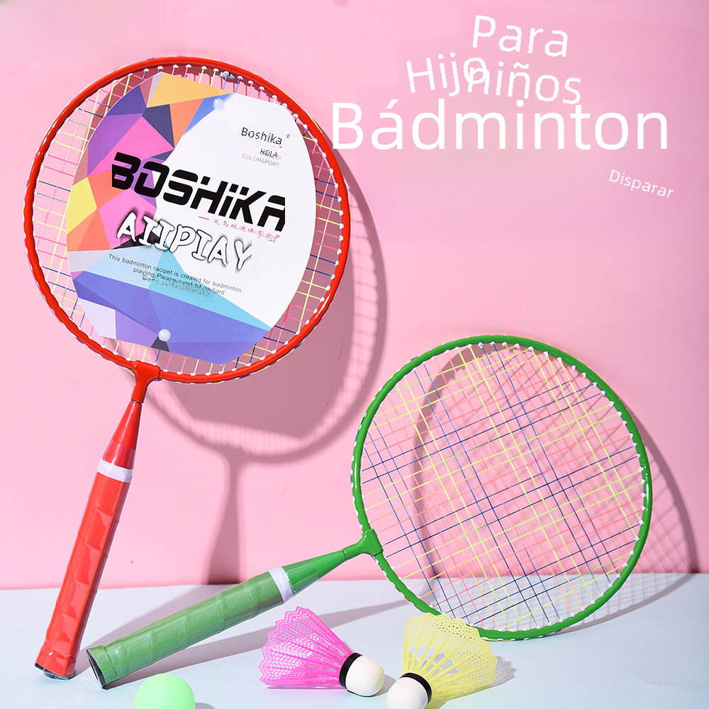 Set de raquettes de badminton pour enfants - Jouets d'extérieur de dessin animé