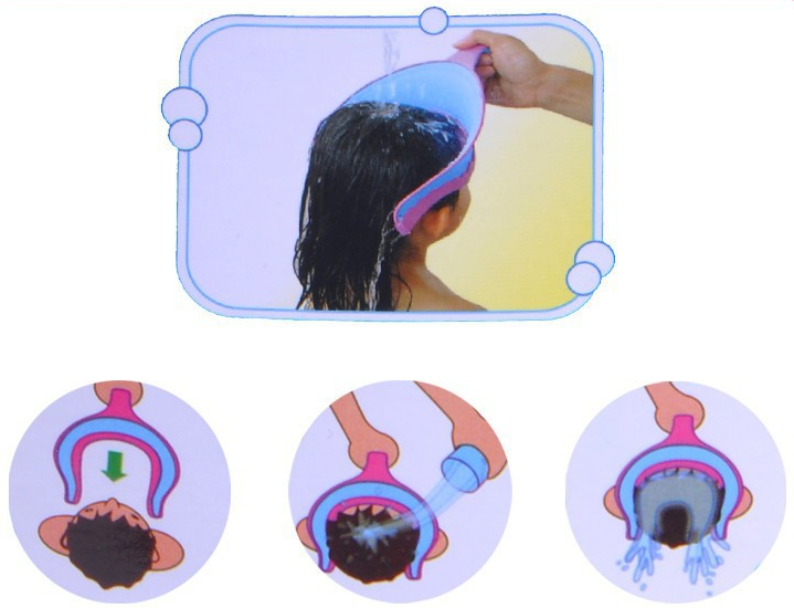 Adjustable Thick Baby Bath Cap for Kids