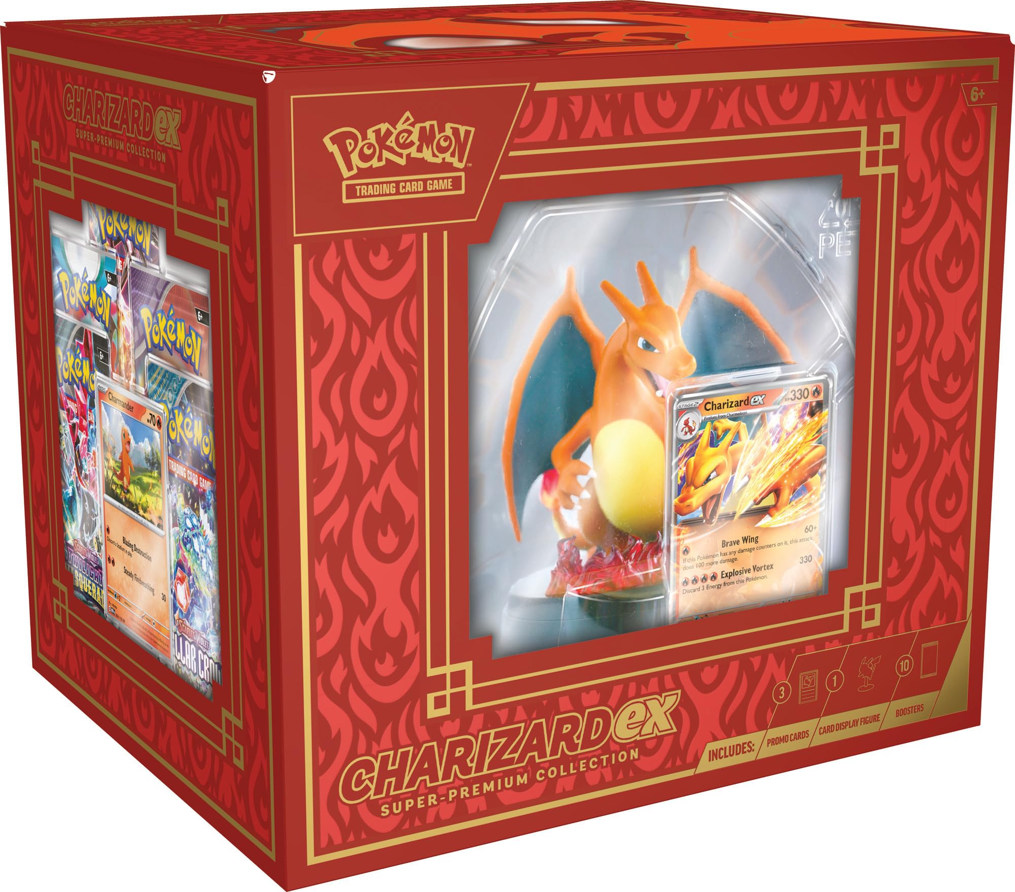 Collection super-premium Dracaufeu ex de Pokémon