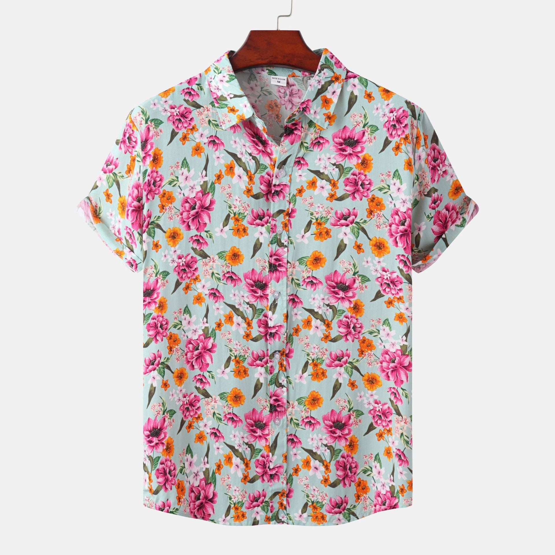 Men's Short Sleeve Floral Hawaiian Shirt 2022 Collection