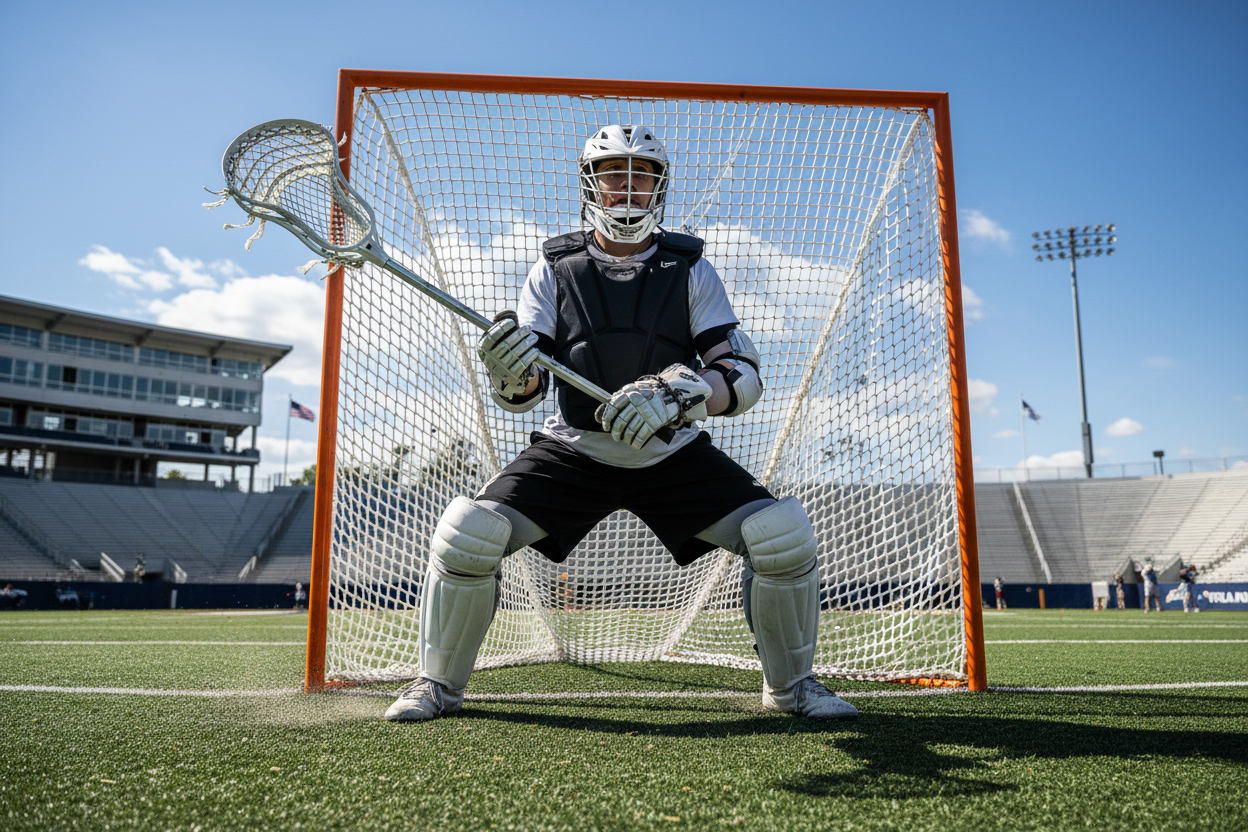 Champro 17 Womens Lacrosse Crease Orange